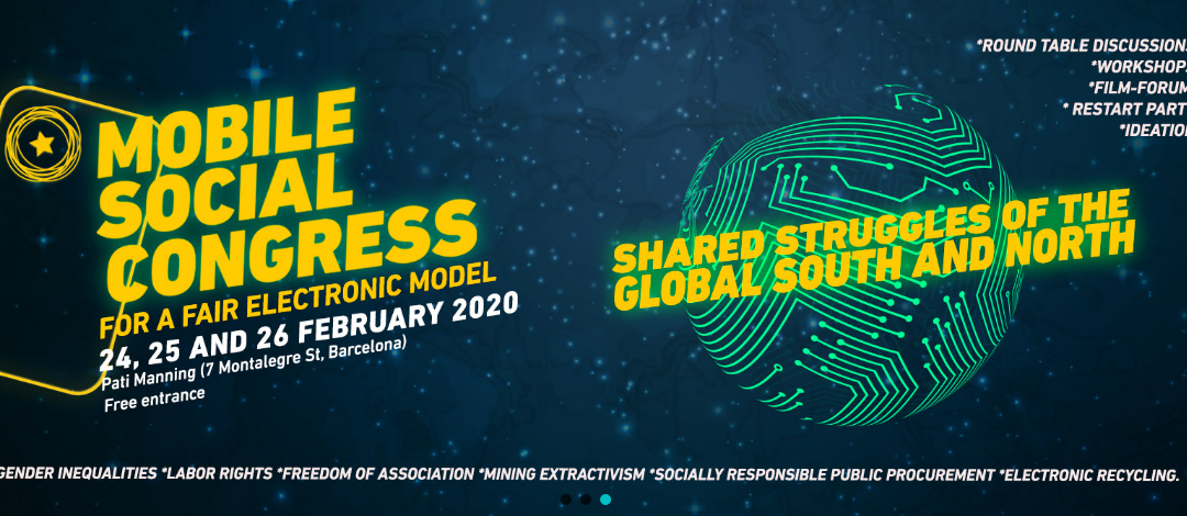 Electrónica ética en el Mobile Social Congress 2020